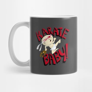 Karate Baby - Like the funny younger cousin of Karate Kid Mug